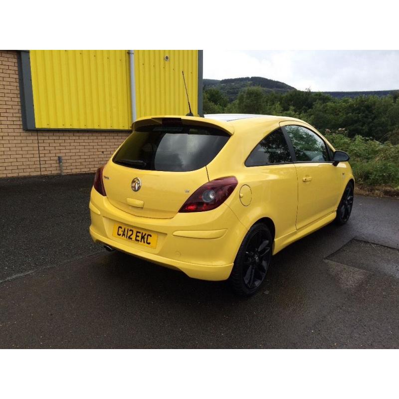 Corsa Limited Edition, 1229cc, 12 plate, Yellow, 3 door, Petrol,