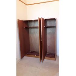 Vintage/mid-century wardrobes and dressing unit