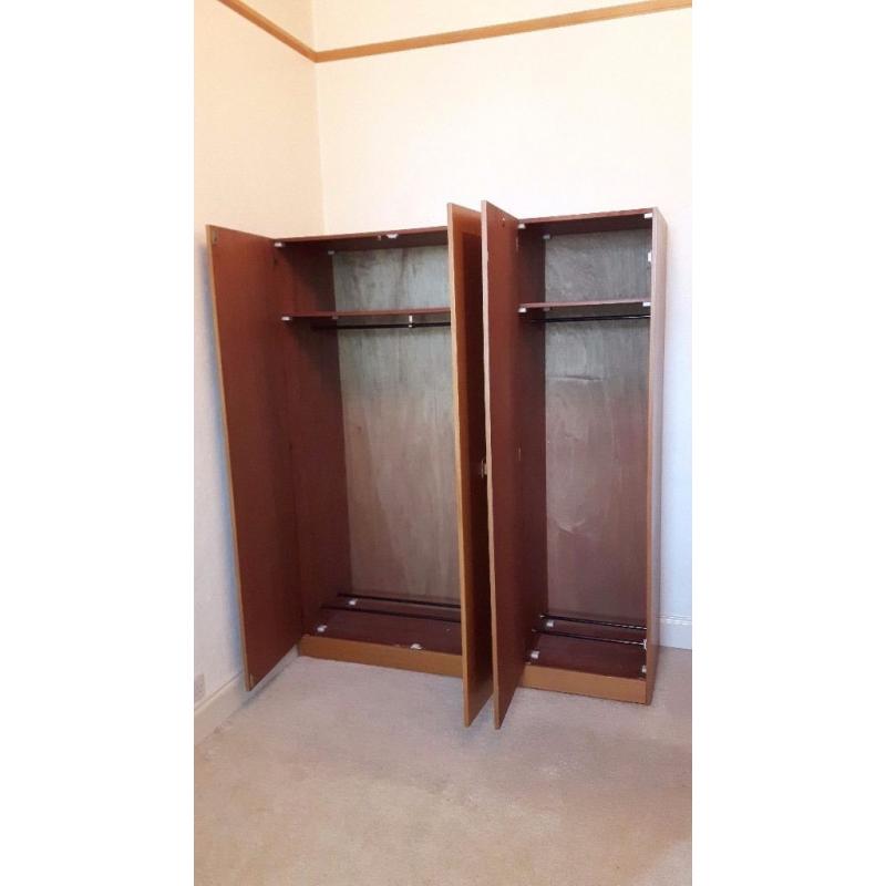 Vintage/mid-century wardrobes and dressing unit