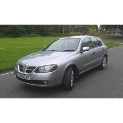 2005 Nissan Almera 1.5 SE - MOT March 2017, very tidy, service history, great runner