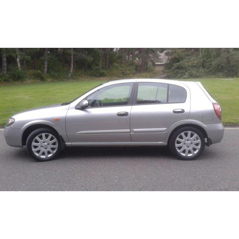 2005 Nissan Almera 1.5 SE - MOT March 2017, very tidy, service history, great runner