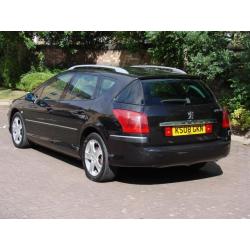 EXCELLENT DIESEL AUTO ESTATE!!! 2008 Peugeot 407 2.0 HDi 136 SE 5dr TIP AUTO