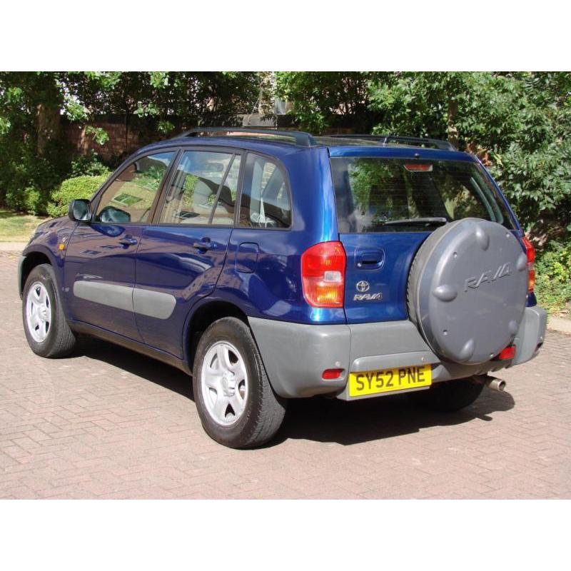 EXCELLENT 4X4!!! 52 REG TOYOTA RAV4 2.0 VVT-i NV 5dr, 1 YEAR MOT, FSH, WARRANTY