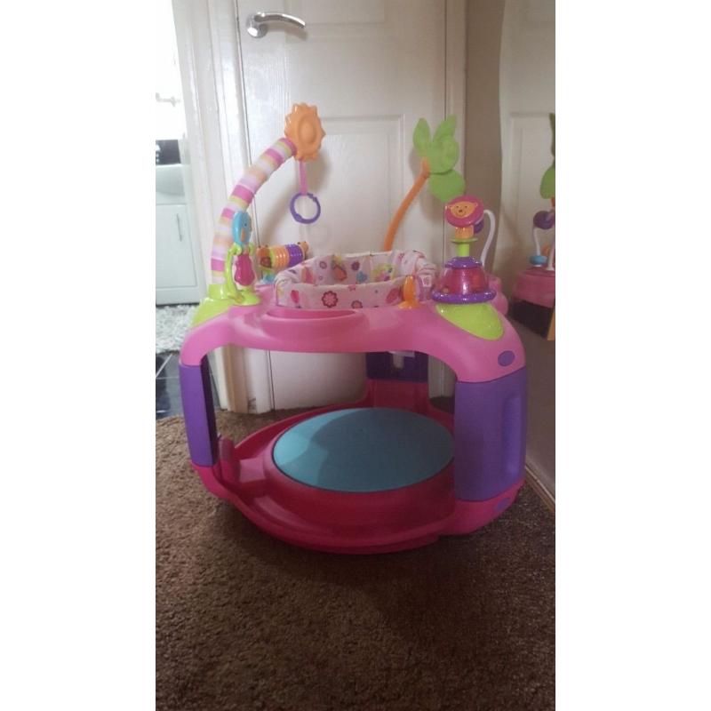 Pink jumperoo