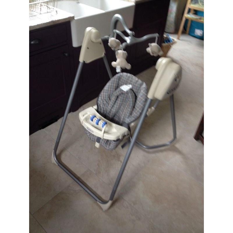 Graco baby swing