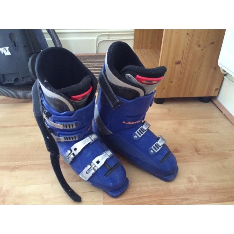 Lange Mens Ski Boots - Size 10 - Gel Insoles