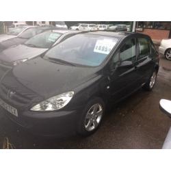2002 Peugeot 307 1.6 GLX-2 owners-March 2017 mot-service history-great value
