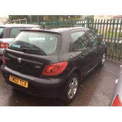 2002 Peugeot 307 1.6 GLX-2 owners-March 2017 mot-service history-great value