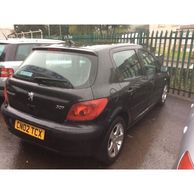 2002 Peugeot 307 1.6 GLX-2 owners-March 2017 mot-service history-great value