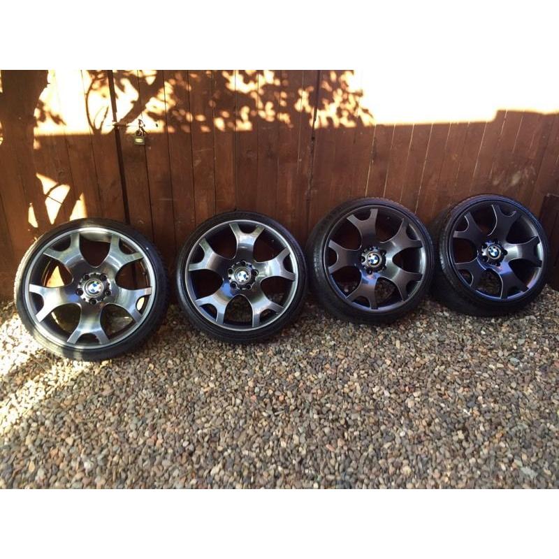 BMW 19" Tiger Claw Alloy Wheels Alloys freshly Powdercoated