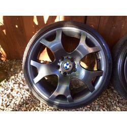 BMW 19" Tiger Claw Alloy Wheels Alloys freshly Powdercoated