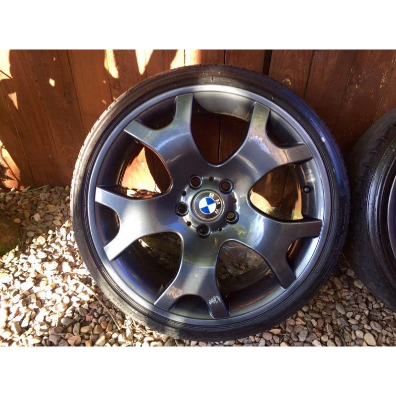 BMW 19" Tiger Claw Alloy Wheels Alloys freshly Powdercoated