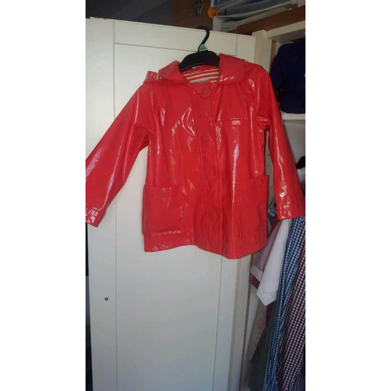 Girls next rain coat age 3-4