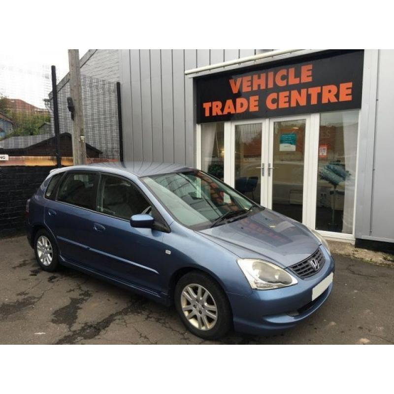 HONDA CIVIC 1.4 SE 5d 88 BHP (blue) 2005