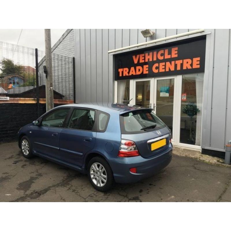 HONDA CIVIC 1.4 SE 5d 88 BHP (blue) 2005