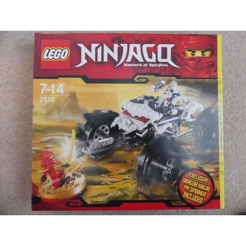 Used toy, boxed, Lego Ninjago - Nuckal's ATV (2518)