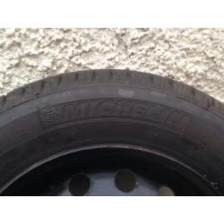 14" Citroen C2 Steel Wheels With Nearly New Michelin Tyres