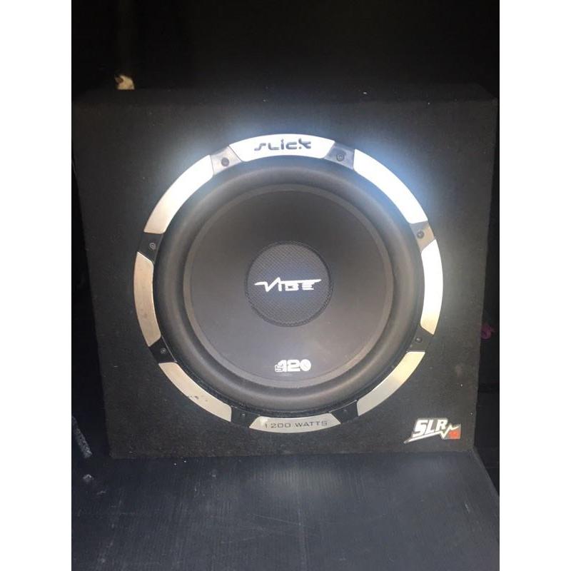 Vibe Sub with Built in amp