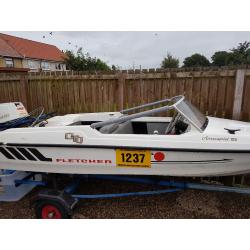 Fletcher ArrowSprint 129 speedboat