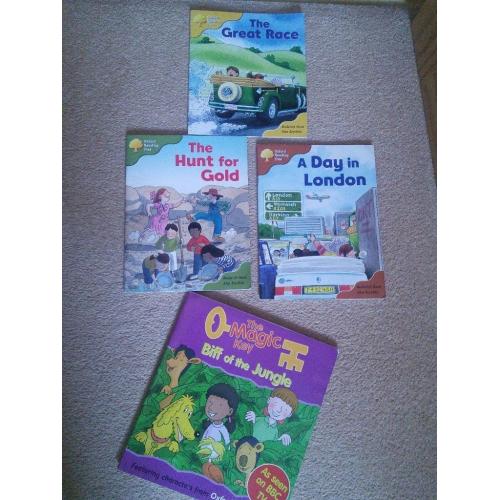 Oxford Reading Tree books stages 5, 7 and 8