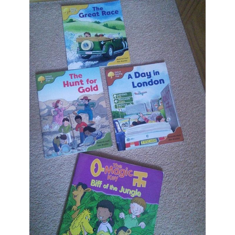 Oxford Reading Tree books stages 5, 7 and 8