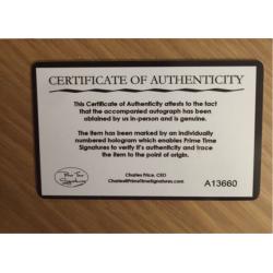 Genuine signed 10 X 8" photo of JENNIFER LAWRENCE certified authentic card included Autograph