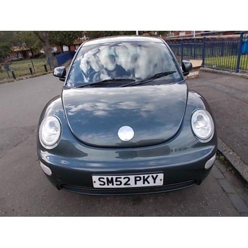 VOLKSWAGEN BEETLE 1.9 DIESEL HATCHBACK 52 REG MOT MAY 2017