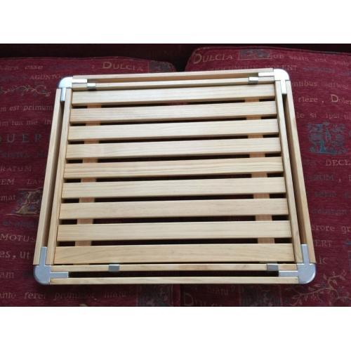 Master Class Wooden Ceiling-Mounted Hanging Pan Rack, 61 x 51 cm (24" x 20") Brand New unused
