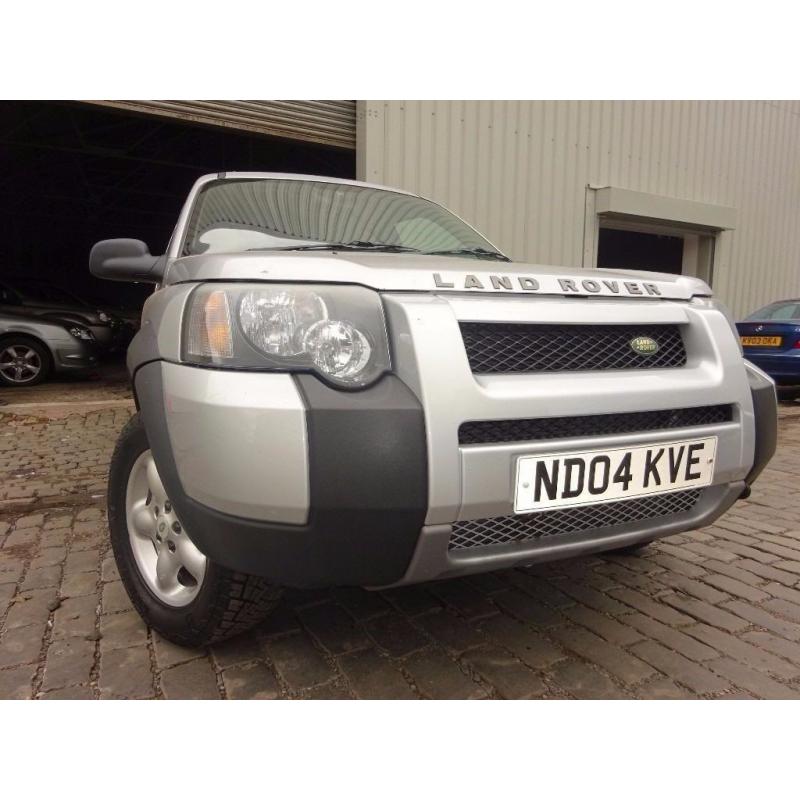 04 LAND ROVER FREELANDER 1.8,MOT MARCH 017,PART SERVICE HISTORY,2 KEYS,VERY RELIABLE FAMILY 4X4