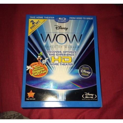 Disney WOW calibration disc