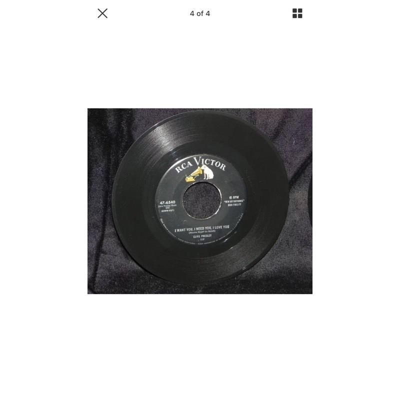 Elvis Presley 5 RCA 45 original 1955 near mint 1 edition USA over 50 years