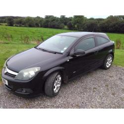 Vauxhall astra 3 door black