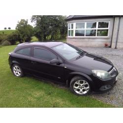 Vauxhall astra 3 door black