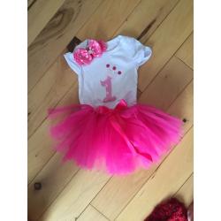 BABY GIRLS 1st Birthday TUTU BABY BASH