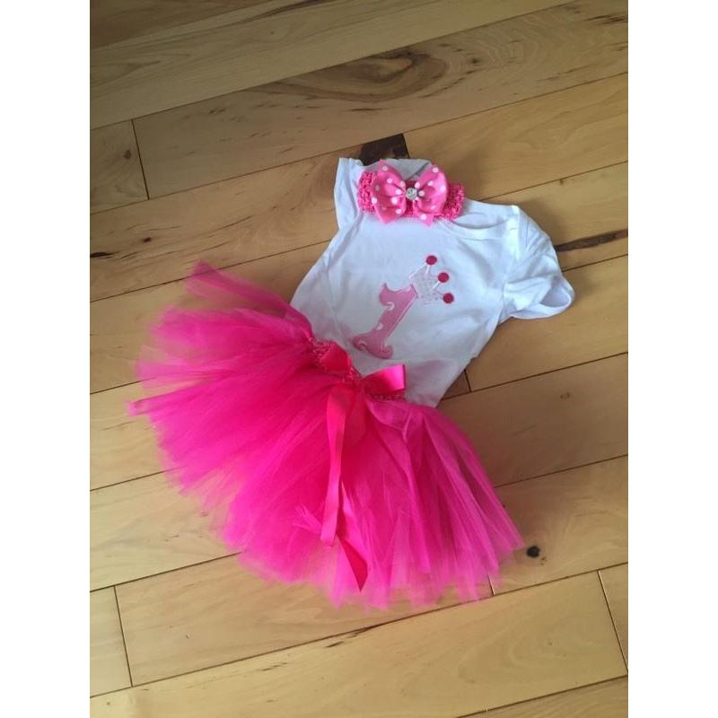 BABY GIRLS 1st Birthday TUTU BABY BASH