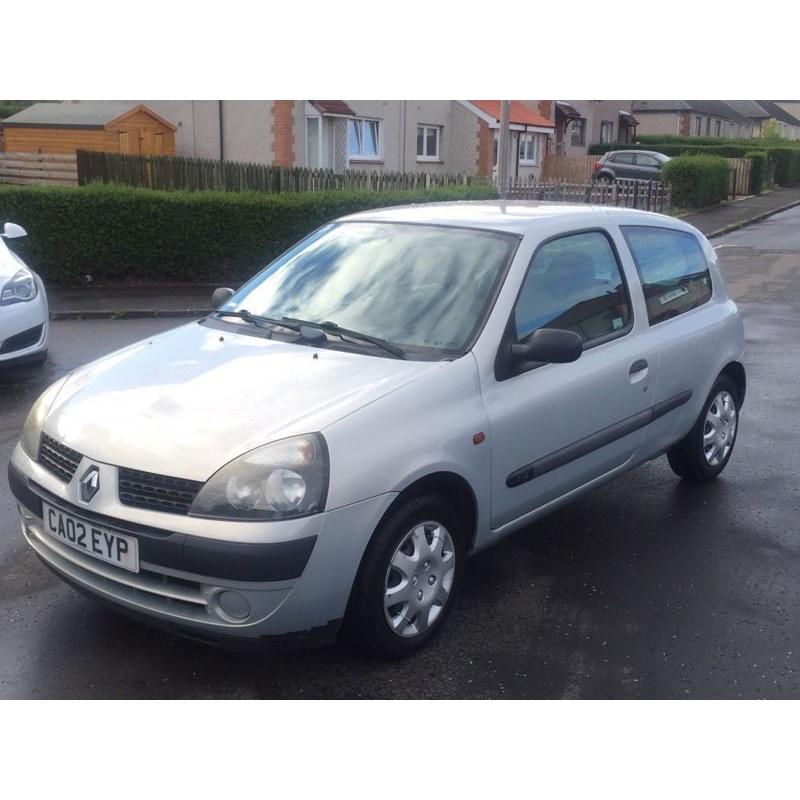 BARGAIN!!/DRIVES AMAZING!!/RENUALT CLIO 1.2//MOT-MAY2017//SERVICE HISTORY//6 CD CHANGER