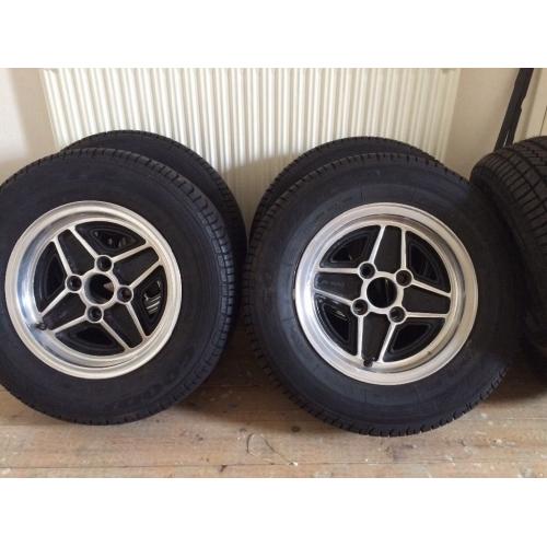 Ford Escort Mk1 Rs2000 Alloy Wheels 5 1/2" mexico capri sport mk2
