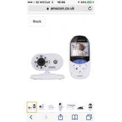 Motorola MBP27T Digital Video Baby Monitor with No-Touch IR Sensor