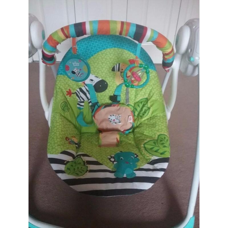 Bright Starts Portable Baby Rocker
