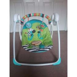 Bright Starts Portable Baby Rocker