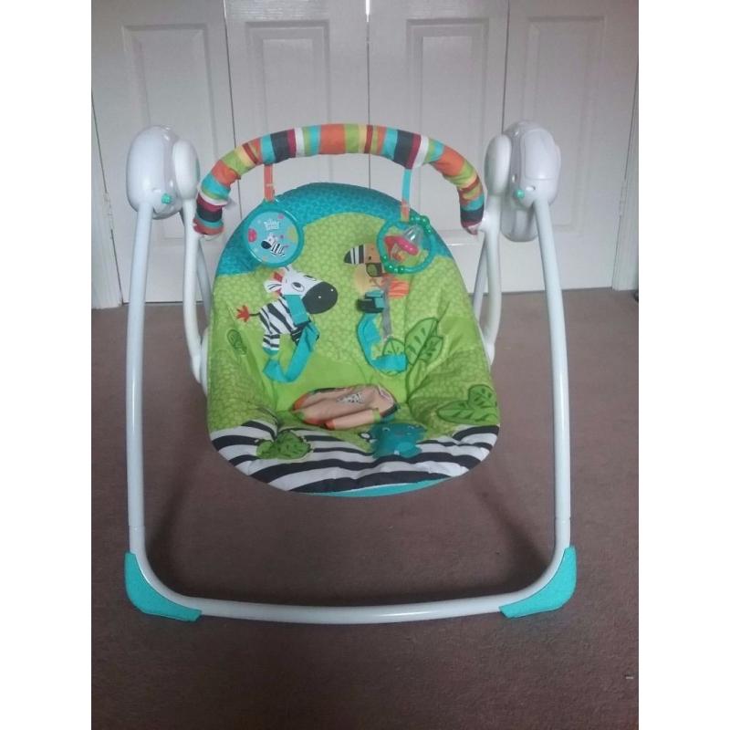 Bright Starts Portable Baby Rocker