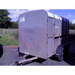 ifor williams 10 x 5 ft3 cattle trailer in good condition, 16 in wheels