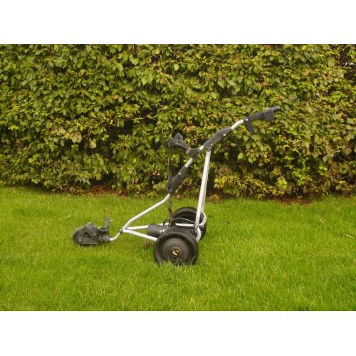 Powakaddy Freeway Titanium electric golf trolley with charger & battery