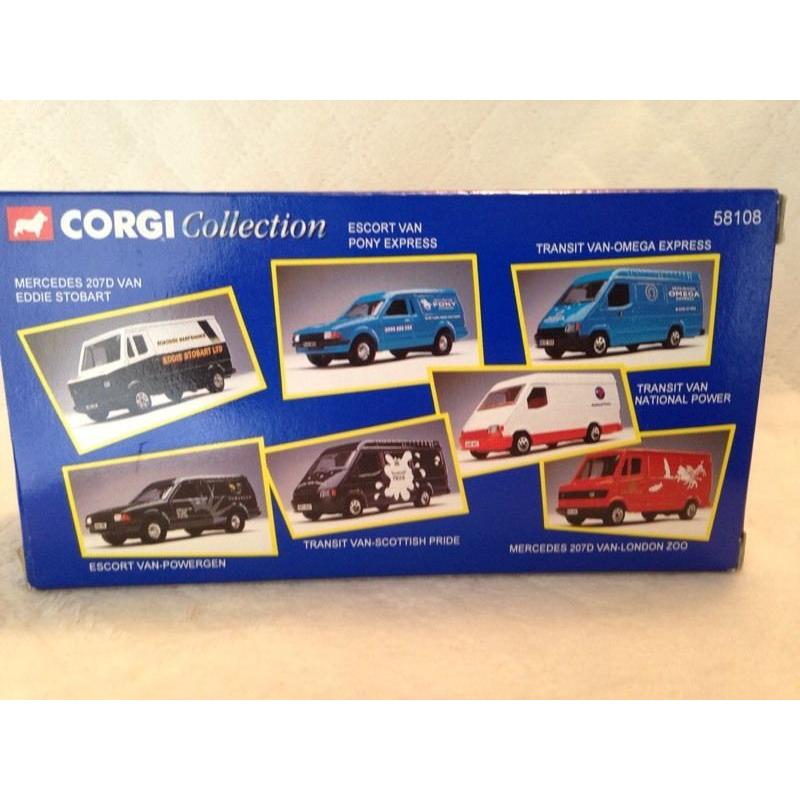 Corgis transit van collection