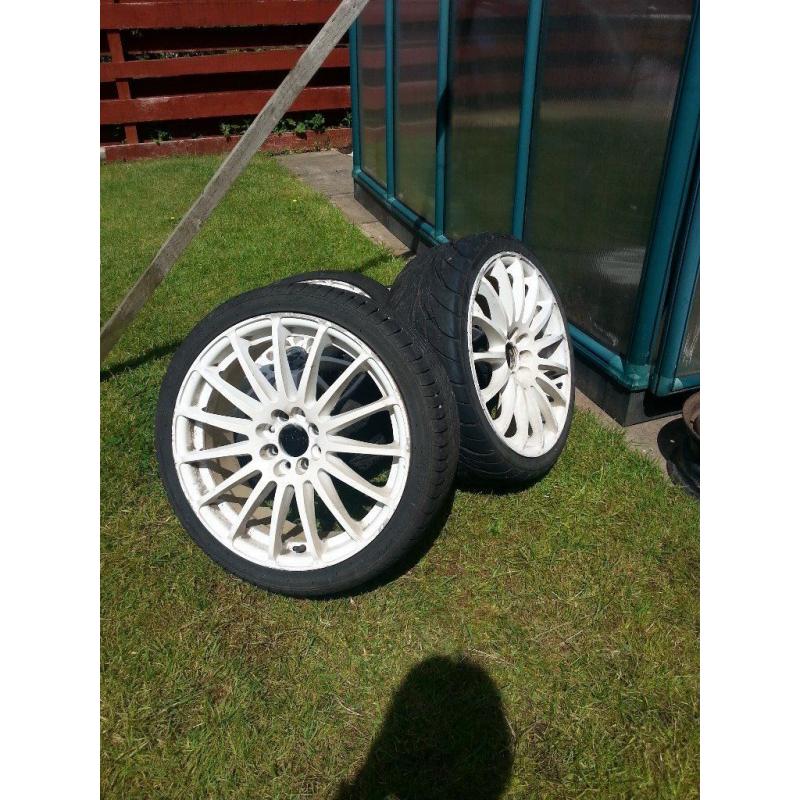 Set of 4 alloys for sale.