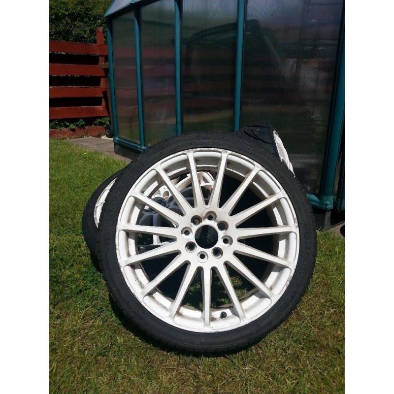 Set of 4 alloys for sale.