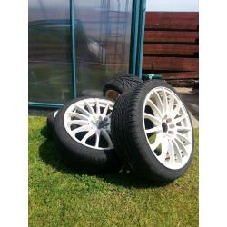 Set of 4 alloys for sale.