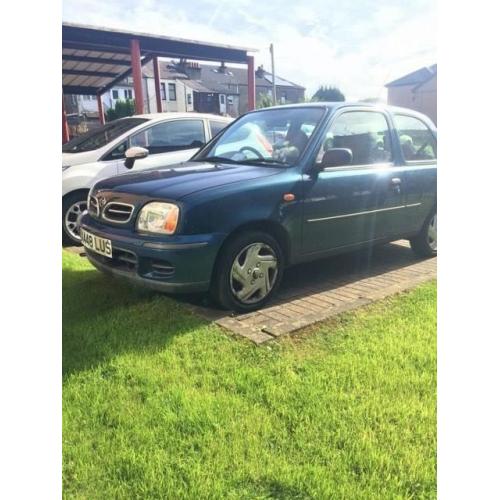 2000 Blue Nissan Micra for sale