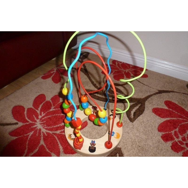 Childrens Toy Bead Maze