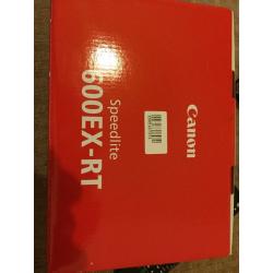 Canon 600 EX RT SPEEDLIGHT